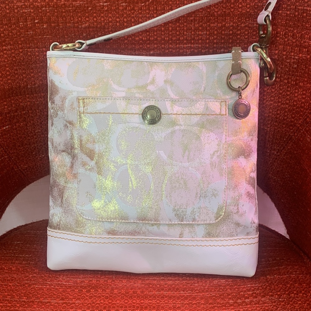 Coach Heritage Stripe Crossbody Bag